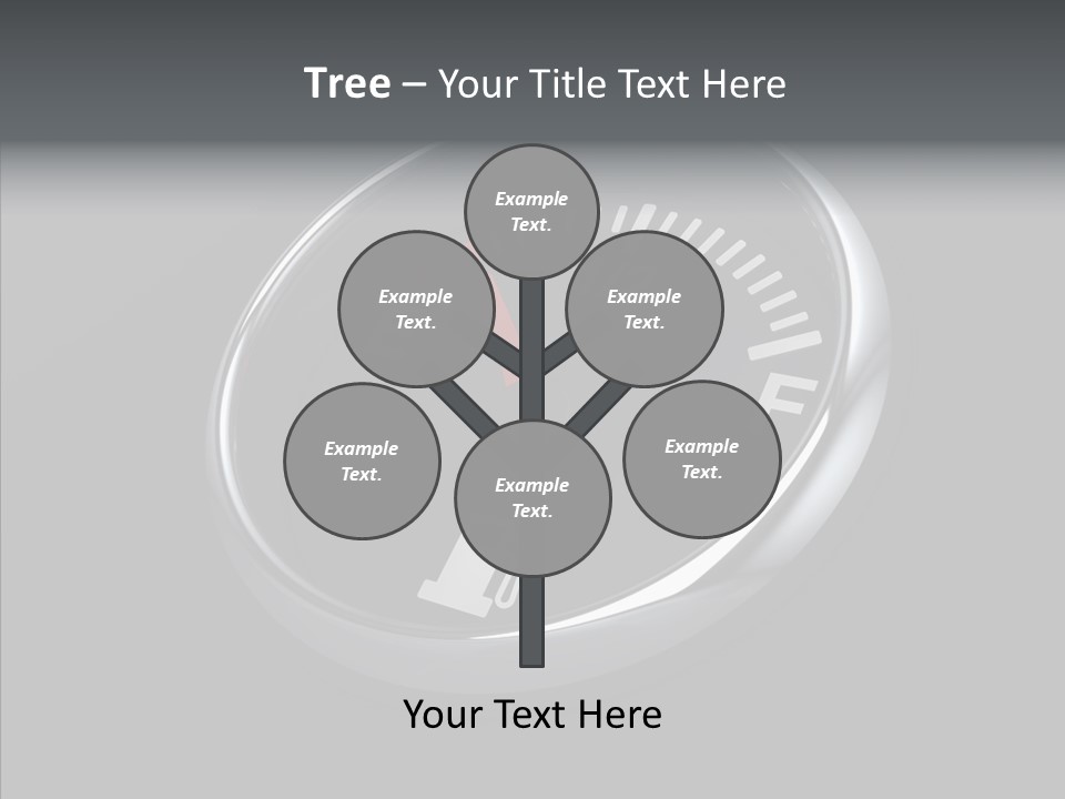 Transportation Efficiency Fuel Flow PowerPoint Template