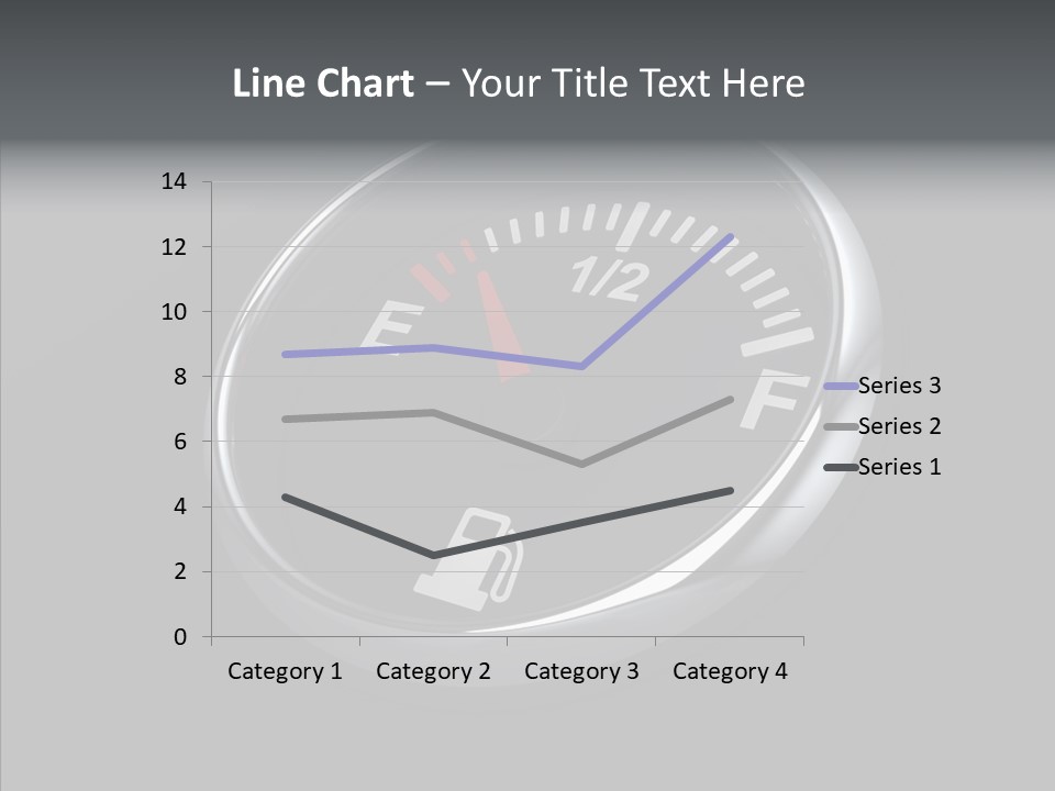 Transportation Efficiency Fuel Flow PowerPoint Template