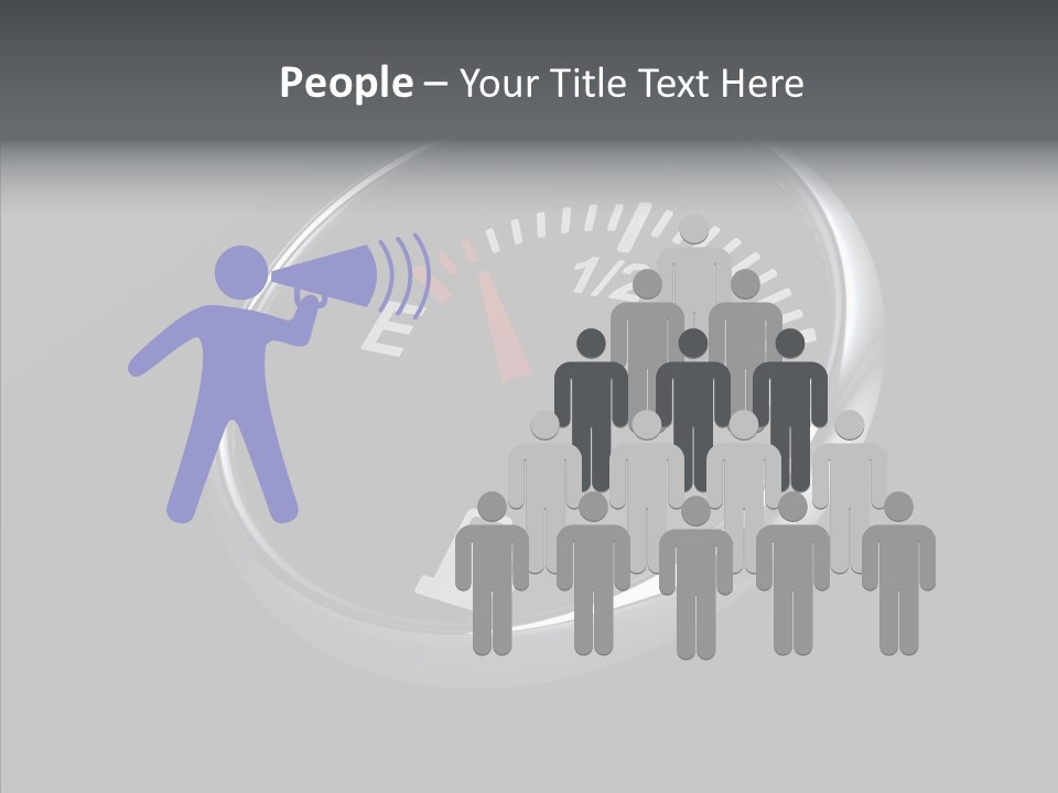 Transportation Efficiency Fuel Flow PowerPoint Template