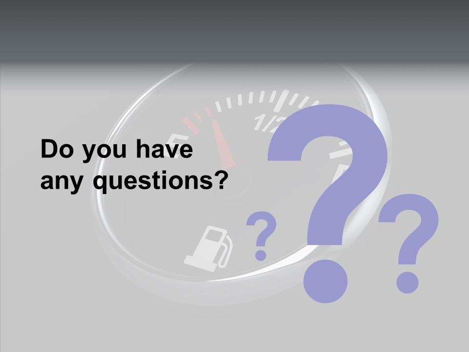 Transportation Efficiency Fuel Flow PowerPoint Template