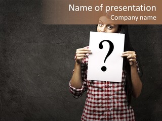 Women Show Young PowerPoint Template