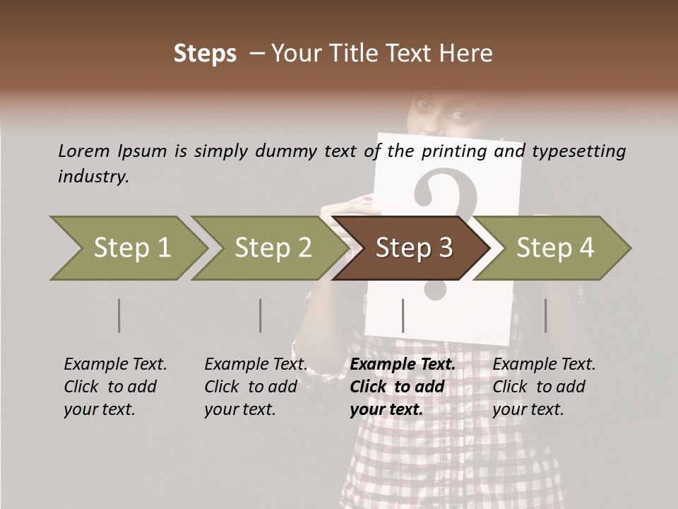 Women Show Young PowerPoint Template