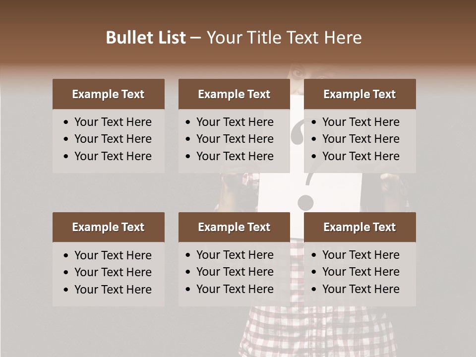 Women Show Young PowerPoint Template