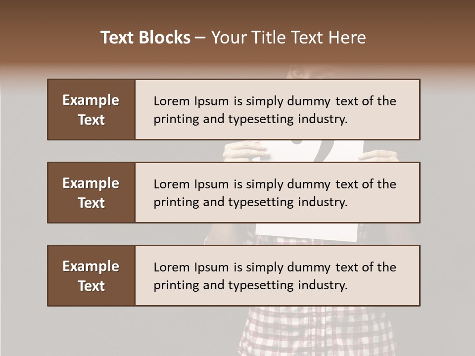 Women Show Young PowerPoint Template