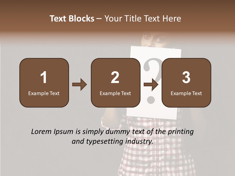 Women Show Young PowerPoint Template