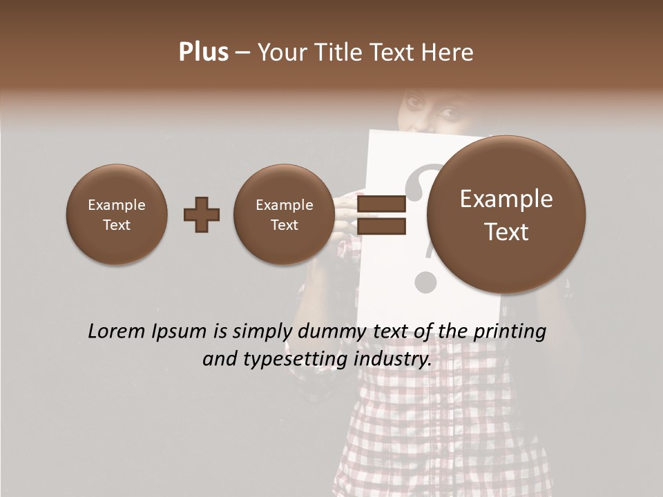 Women Show Young PowerPoint Template