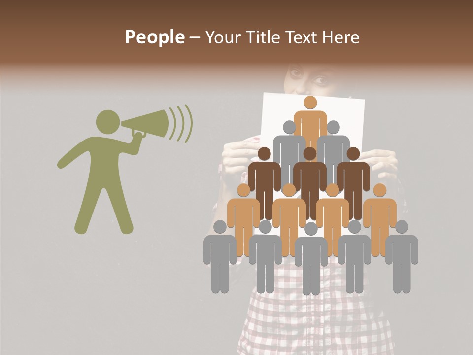 Women Show Young PowerPoint Template