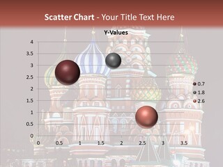 Kremlin Area Cathedral PowerPoint Template