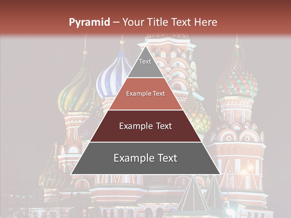 Kremlin Area Cathedral PowerPoint Template