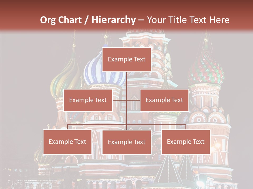 Kremlin Area Cathedral PowerPoint Template