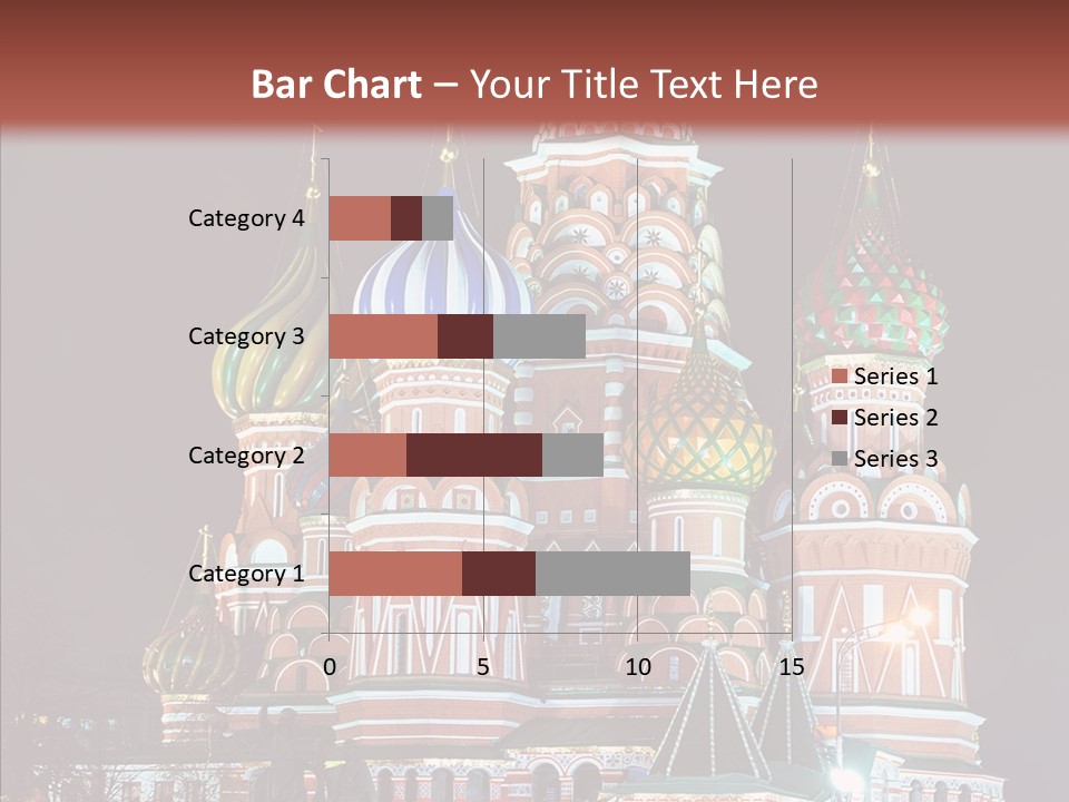 Kremlin Area Cathedral PowerPoint Template