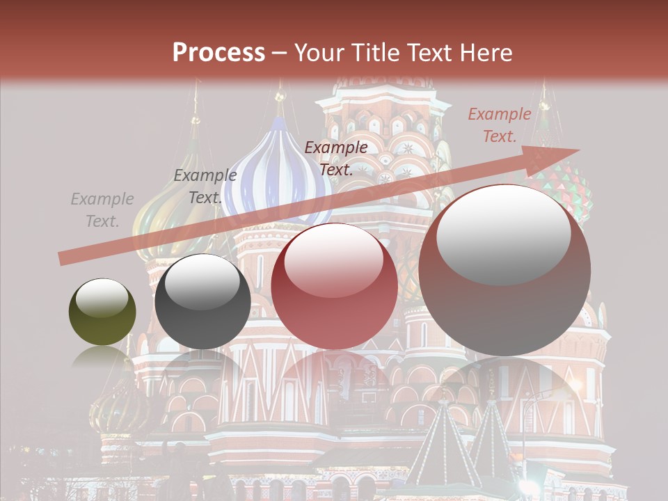 Kremlin Area Cathedral PowerPoint Template