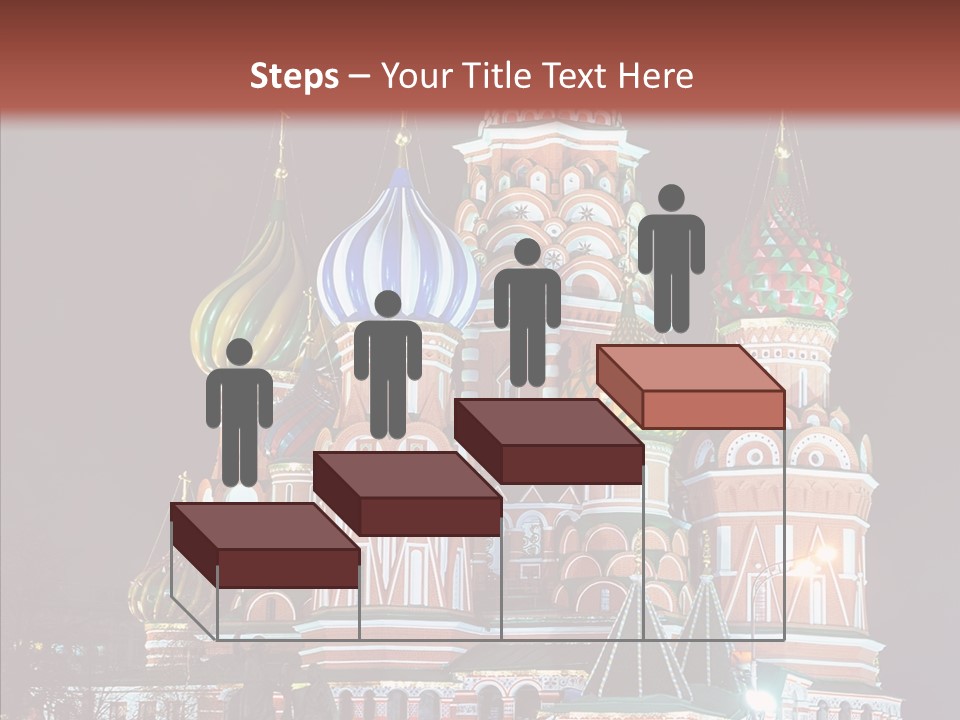 Kremlin Area Cathedral PowerPoint Template