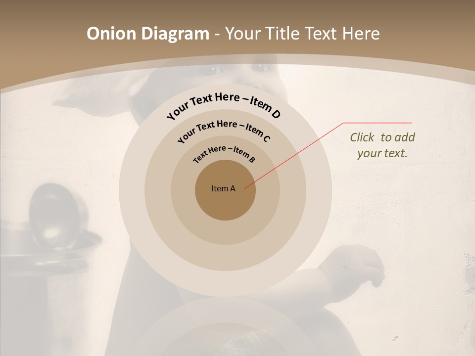 Baby Isolated White PowerPoint Template