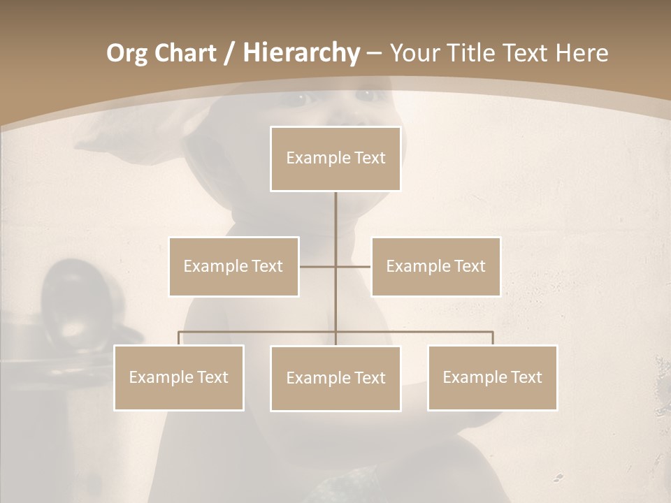 Baby Isolated White PowerPoint Template
