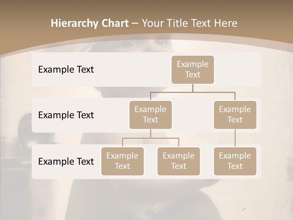 Baby Isolated White PowerPoint Template