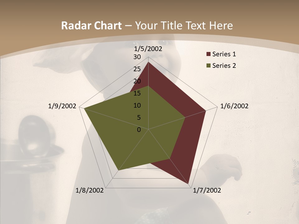 Baby Isolated White PowerPoint Template