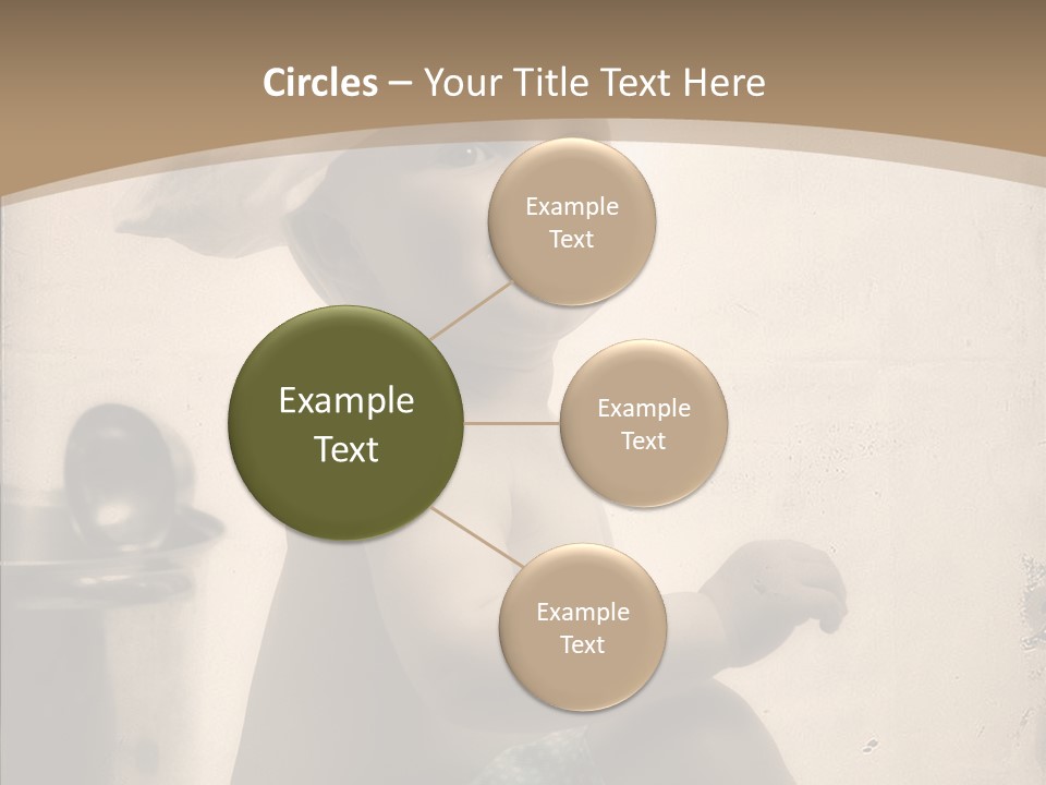 Baby Isolated White PowerPoint Template