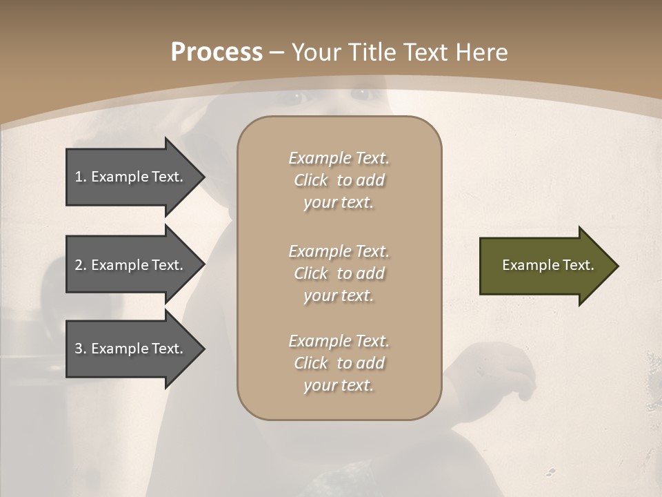 Baby Isolated White PowerPoint Template