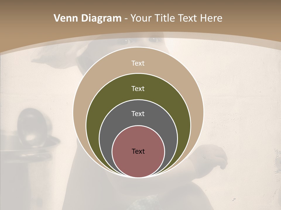 Baby Isolated White PowerPoint Template