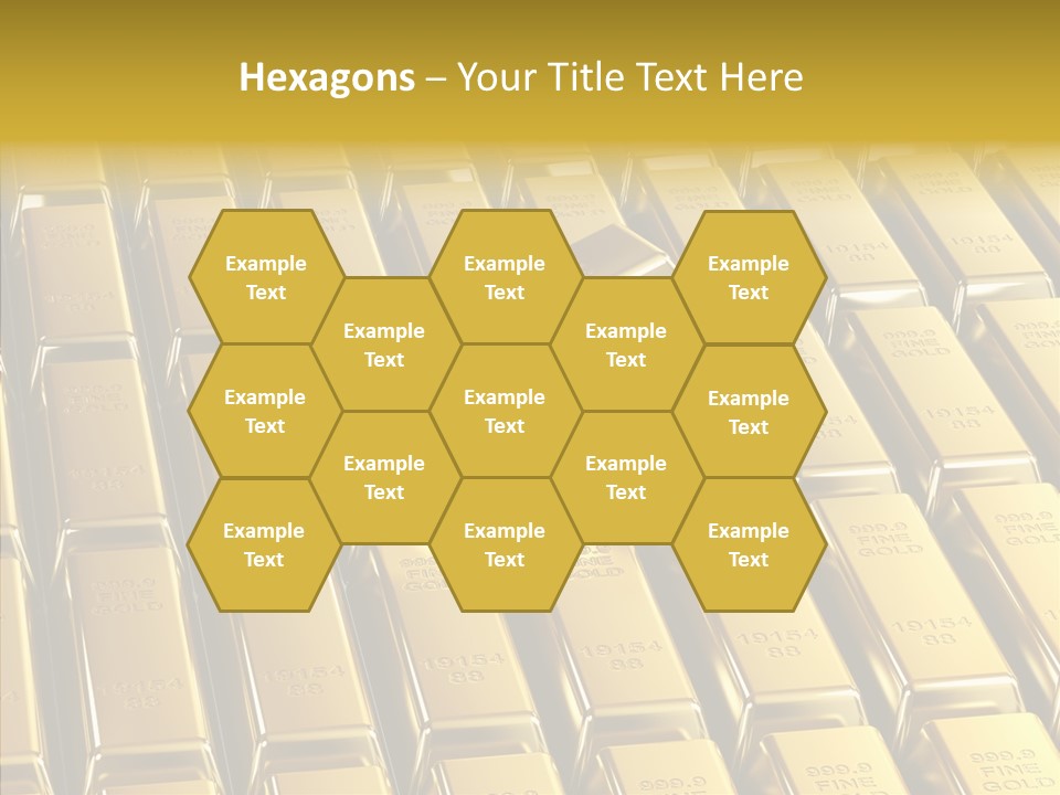 Business Golden Perfection PowerPoint Template