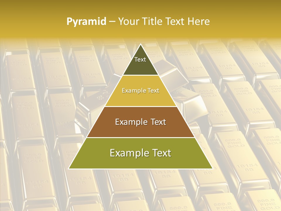 Business Golden Perfection PowerPoint Template