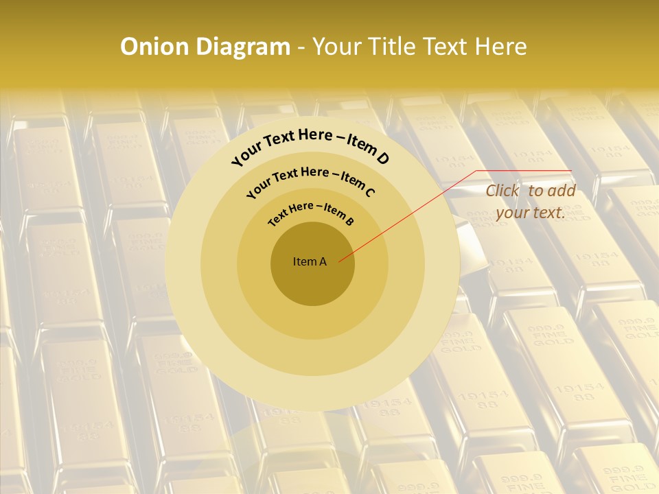 Business Golden Perfection PowerPoint Template