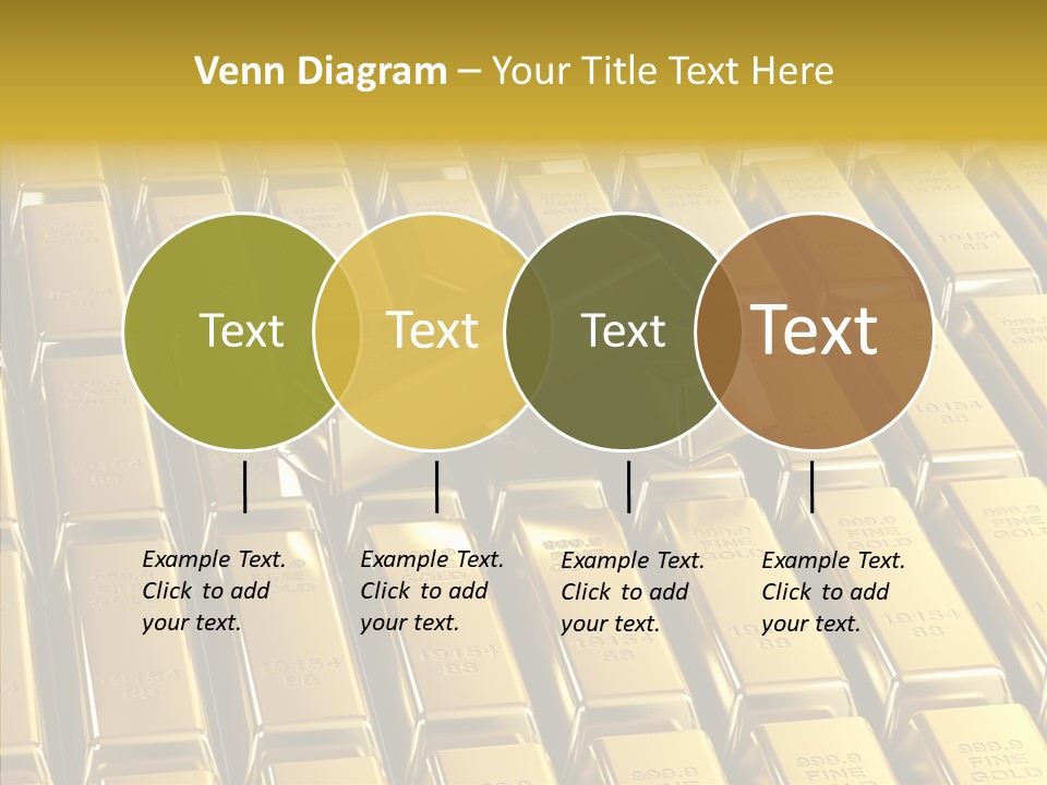 Business Golden Perfection PowerPoint Template