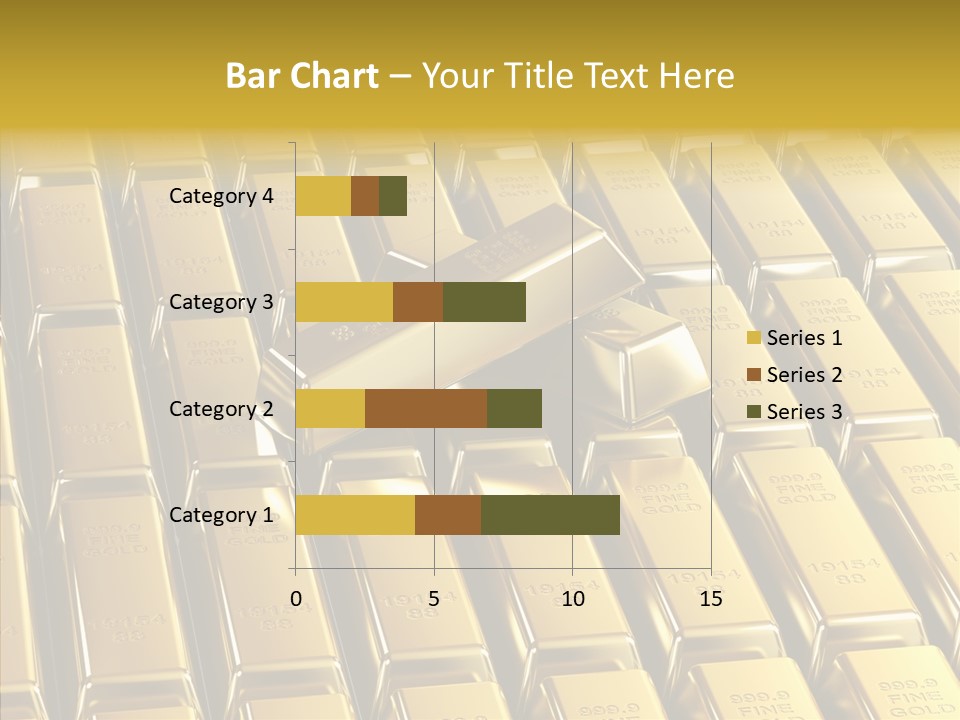 Business Golden Perfection PowerPoint Template