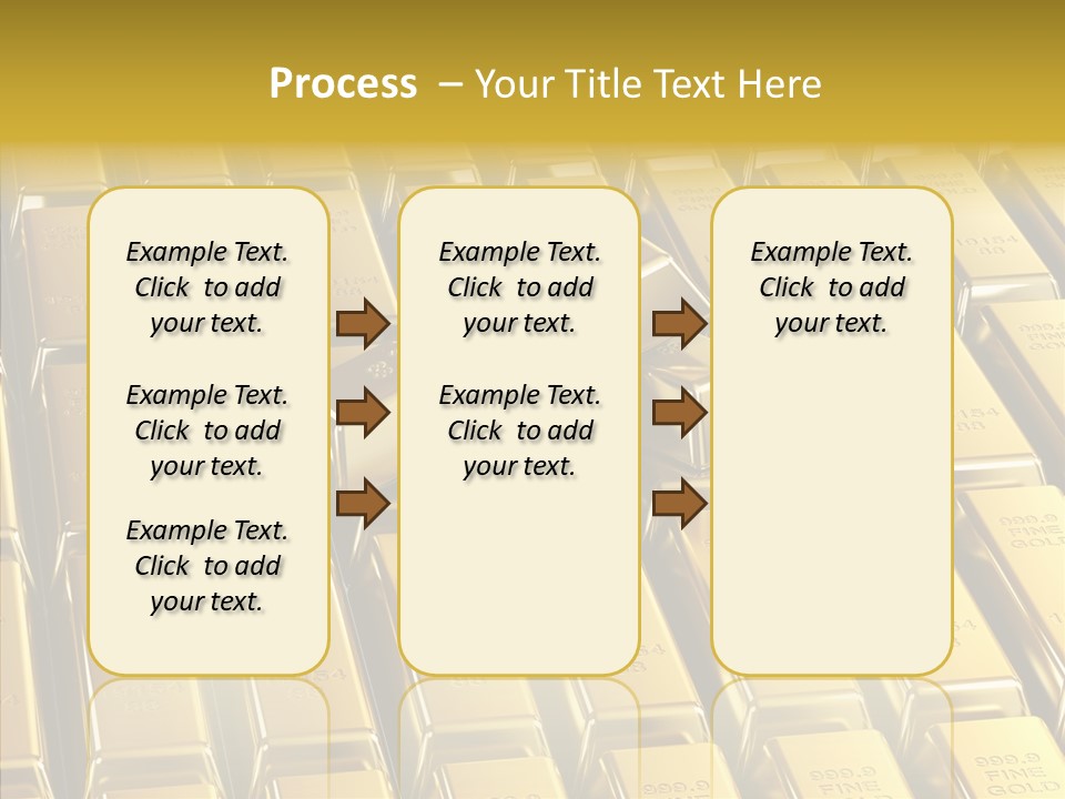 Business Golden Perfection PowerPoint Template
