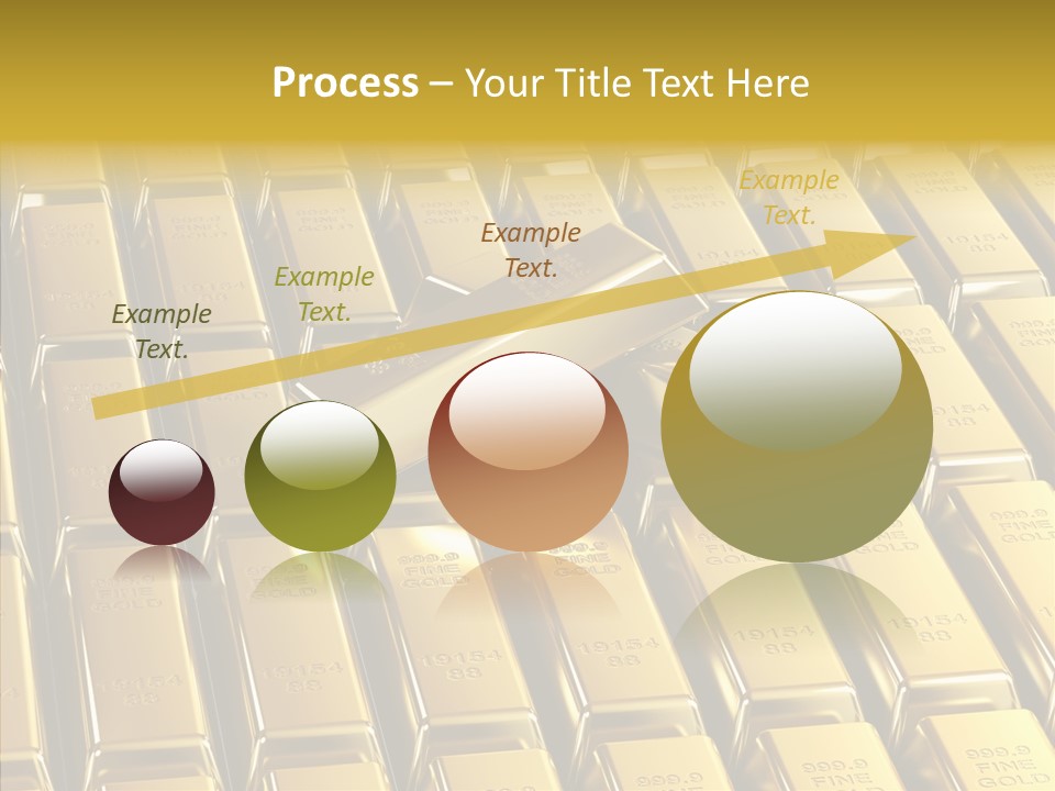 Business Golden Perfection PowerPoint Template