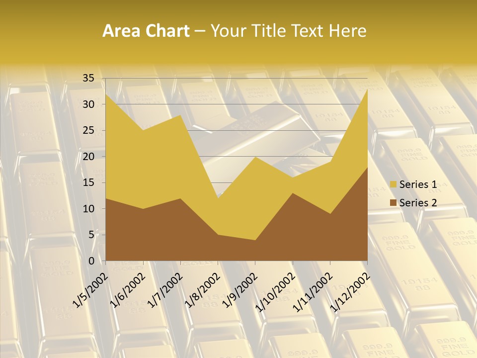 Business Golden Perfection PowerPoint Template