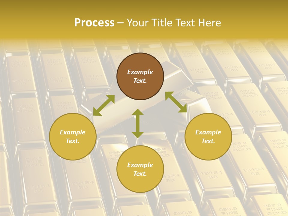 Business Golden Perfection PowerPoint Template