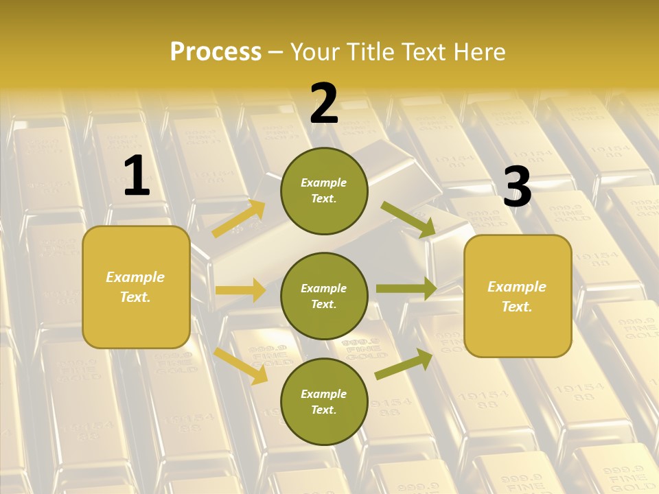 Business Golden Perfection PowerPoint Template