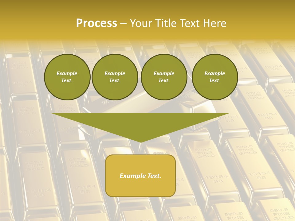 Business Golden Perfection PowerPoint Template