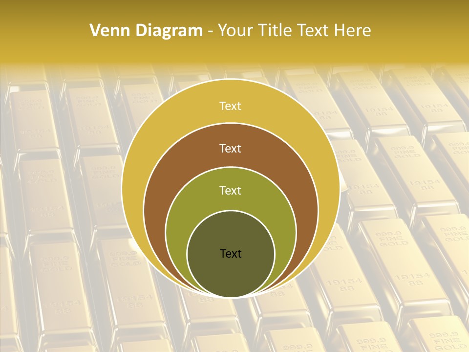 Business Golden Perfection PowerPoint Template