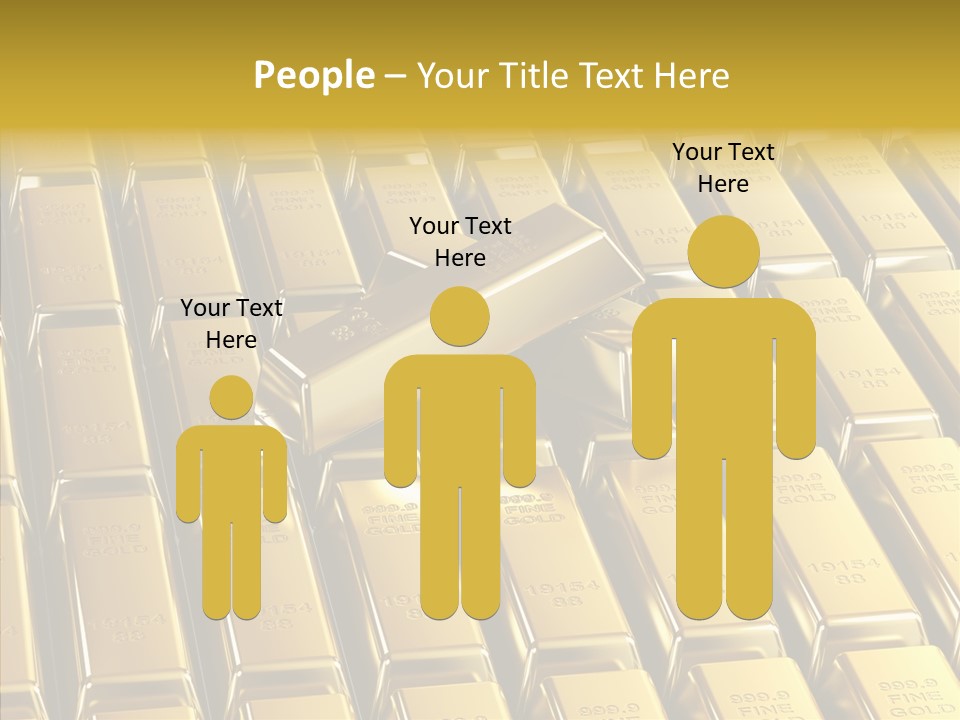 Business Golden Perfection PowerPoint Template