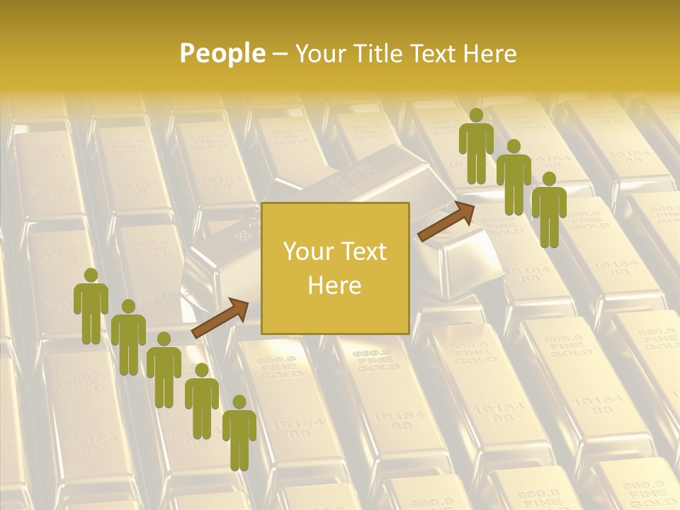 Business Golden Perfection PowerPoint Template