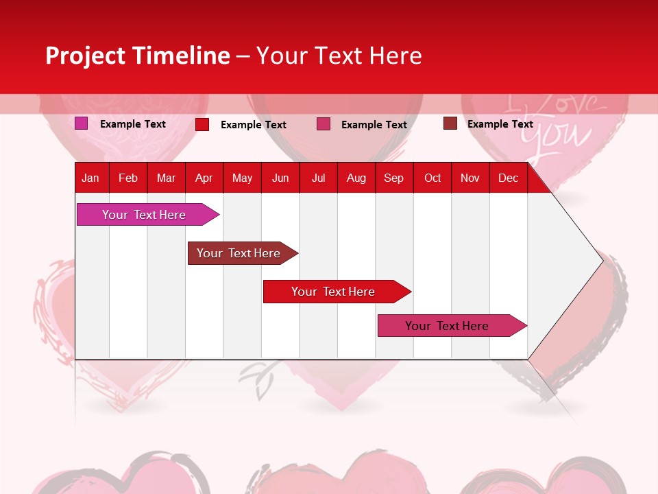 Birthday Shadow Vector PowerPoint Template