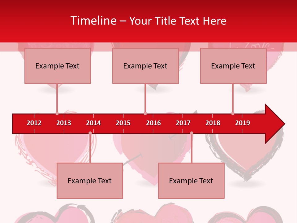 Birthday Shadow Vector PowerPoint Template