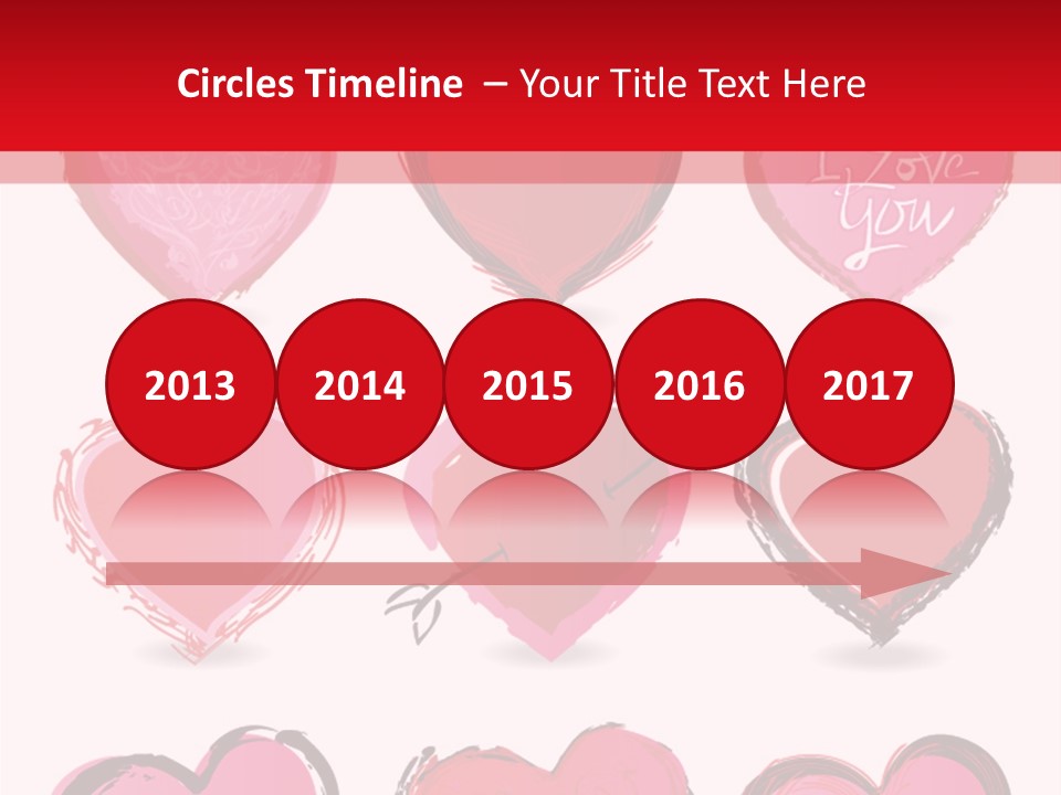 Birthday Shadow Vector PowerPoint Template