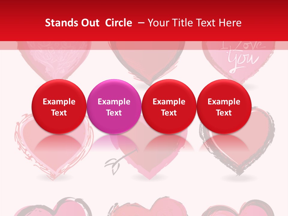 Birthday Shadow Vector PowerPoint Template