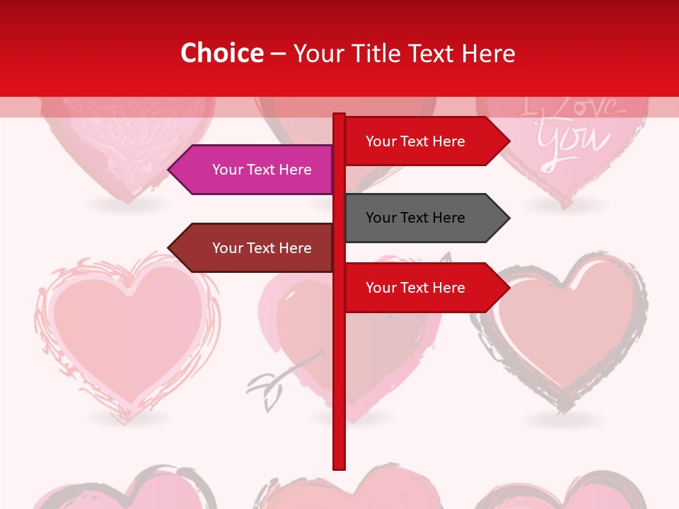 Birthday Shadow Vector PowerPoint Template