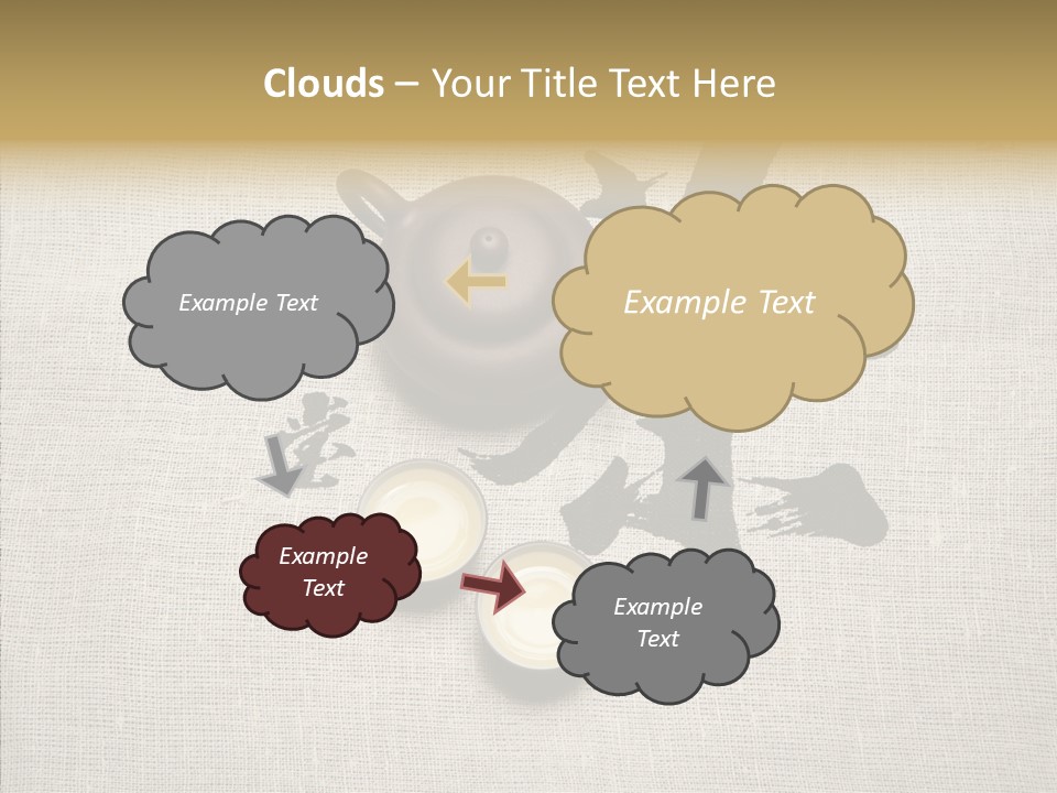 Chinese Calligraphy Chinese Art Korean PowerPoint Template