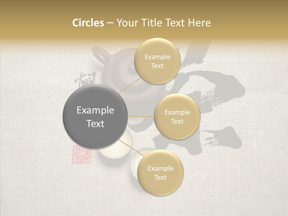 Chinese Calligraphy Chinese Art Korean PowerPoint Template