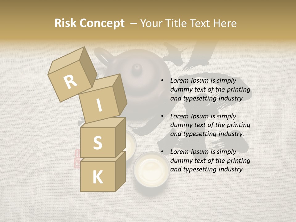 Chinese Calligraphy Chinese Art Korean PowerPoint Template