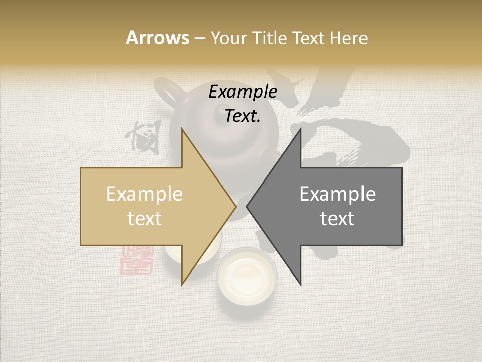 Chinese Calligraphy Chinese Art Korean PowerPoint Template