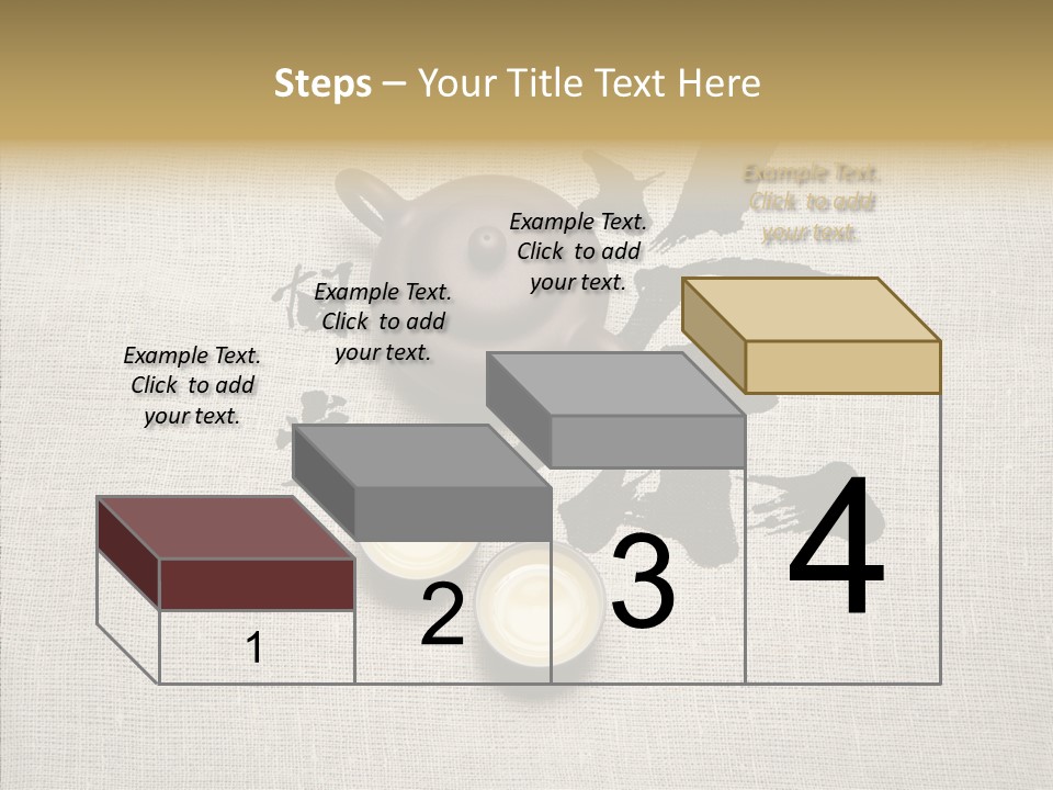 Chinese Calligraphy Chinese Art Korean PowerPoint Template