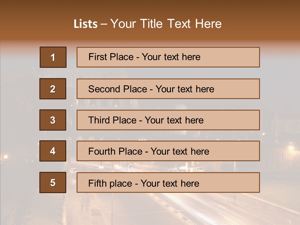 Coliseum Roman Scene PowerPoint Template
