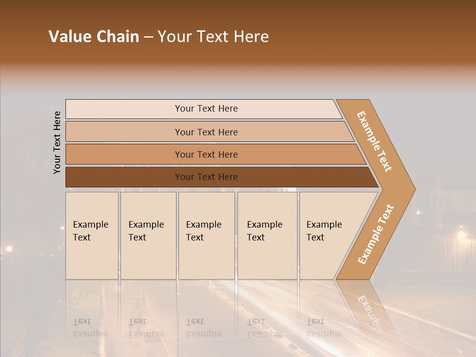 Coliseum Roman Scene PowerPoint Template